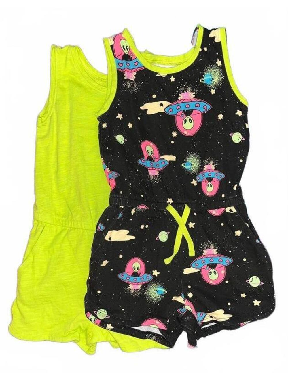 2 pack Spotted Zebra 4T rompers